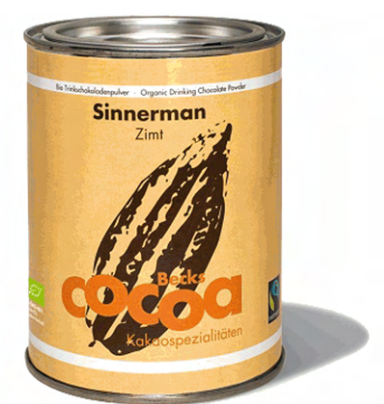 Bio Trinkschokolade Zimt Sinnerman - Becks Cocoa - 250g