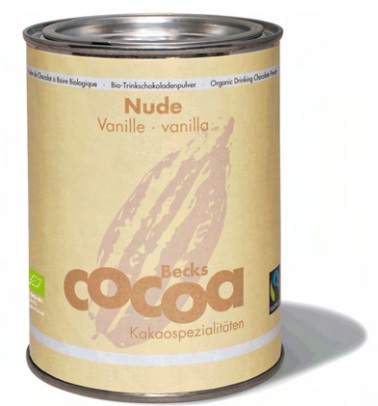 BecksCocoa™ Nude Vanille – Bio-Kakao mit Bourbonvanille | 250 g